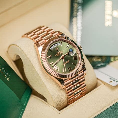 rolex day date 41mm everose gold|Rolex Day-Date reference 228235.